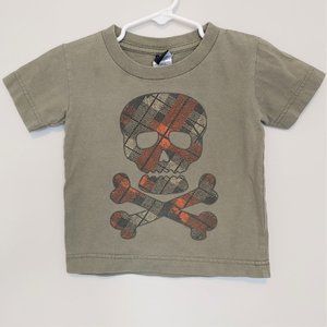 🛒3/$20 Now & Zen Skull and Crossbones Boy's Tee